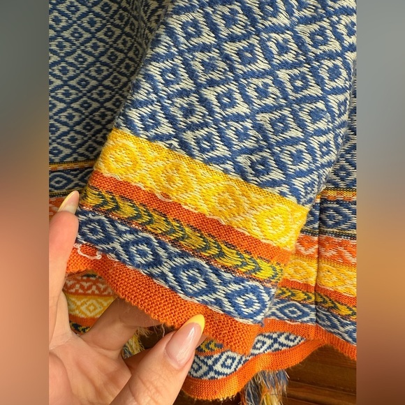 Ruby Rd Open Front Cardigan Sweater Fringe Trim Size PS - Picture 4 of 4